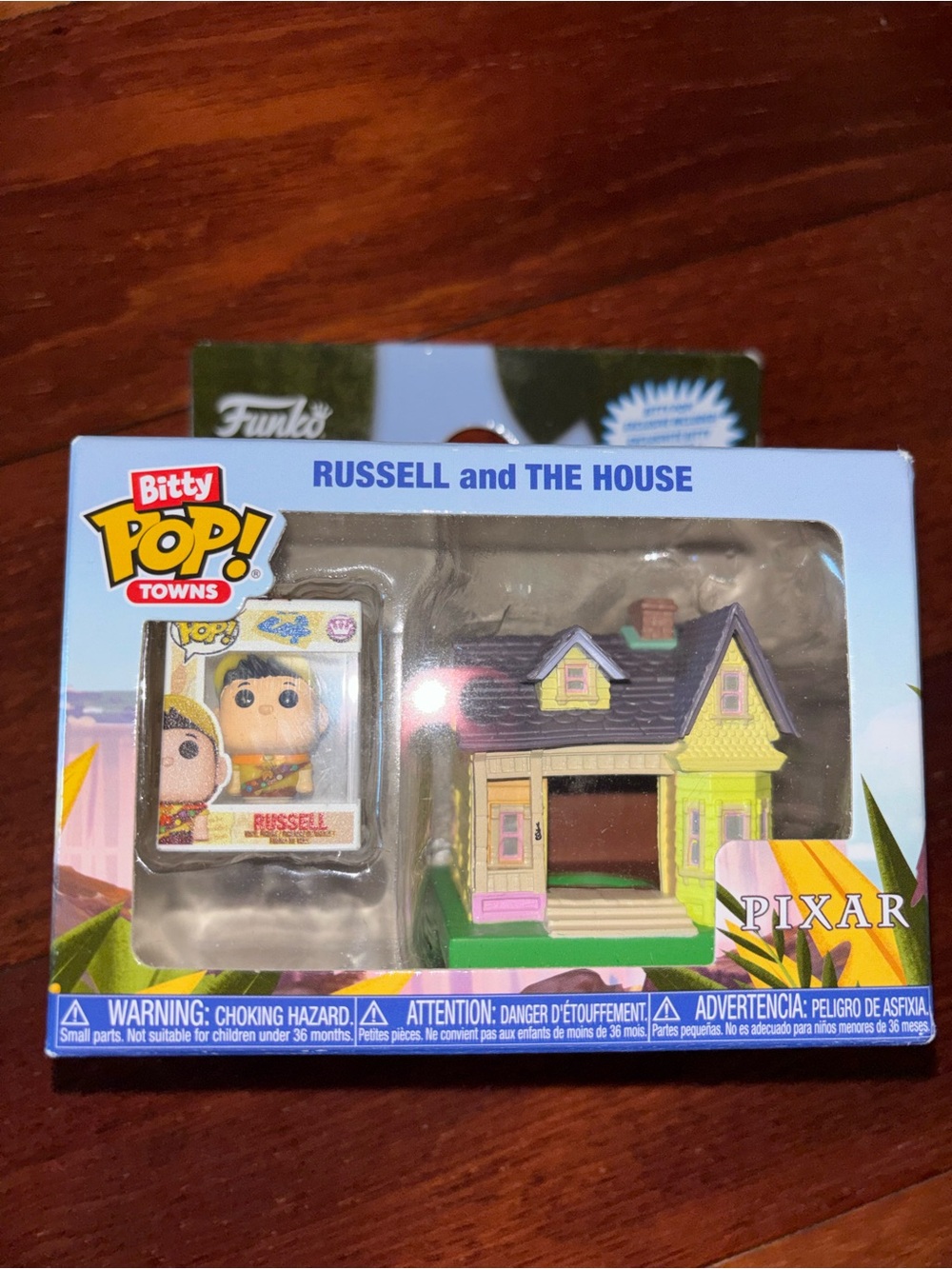 Funko Bitty Pop! Towns Russell and The House - Yellow, Green, Blue